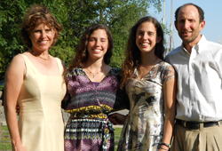 Steve Rosenberg and Ellen Lippman and Family